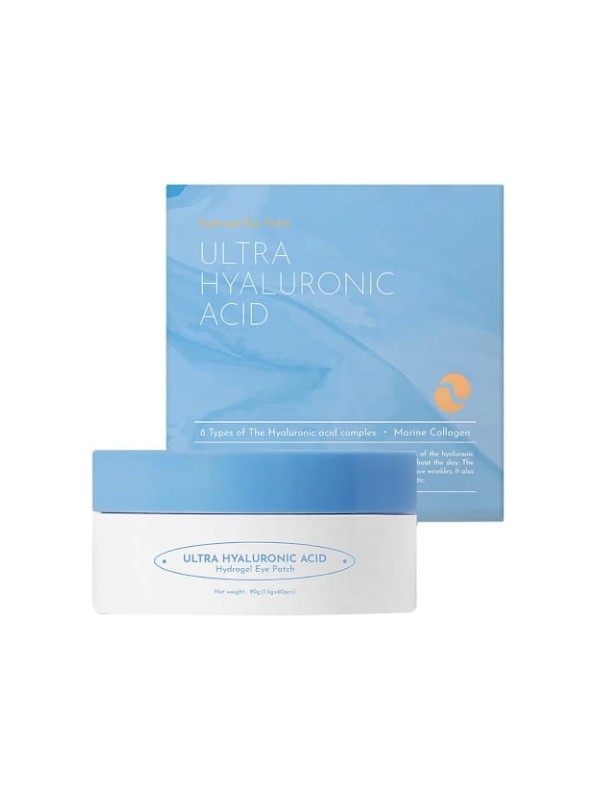 Orjena Ultra Hyaluronic Acid Hydro Augenklappen mit Hyaluronsäure 60 Stück