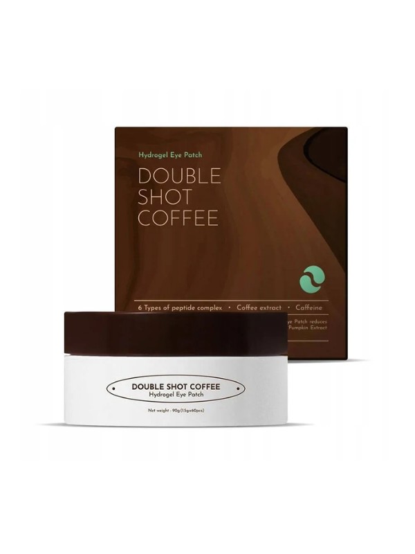 Orjena Double Shot Coffee Hydro Gel-Augenpads mit Kaffeeextrakt 60 Stück