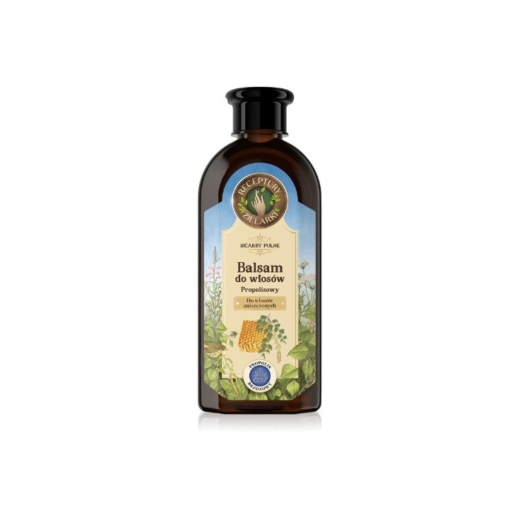 Recepten Herbalists Balsem voor beschadigd haar Berkenpropolis 350 ml