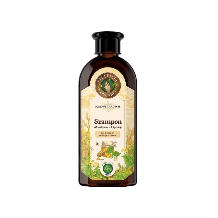 Herbalist's Recipes Honey-linden shampoo for all hair types 350 ml