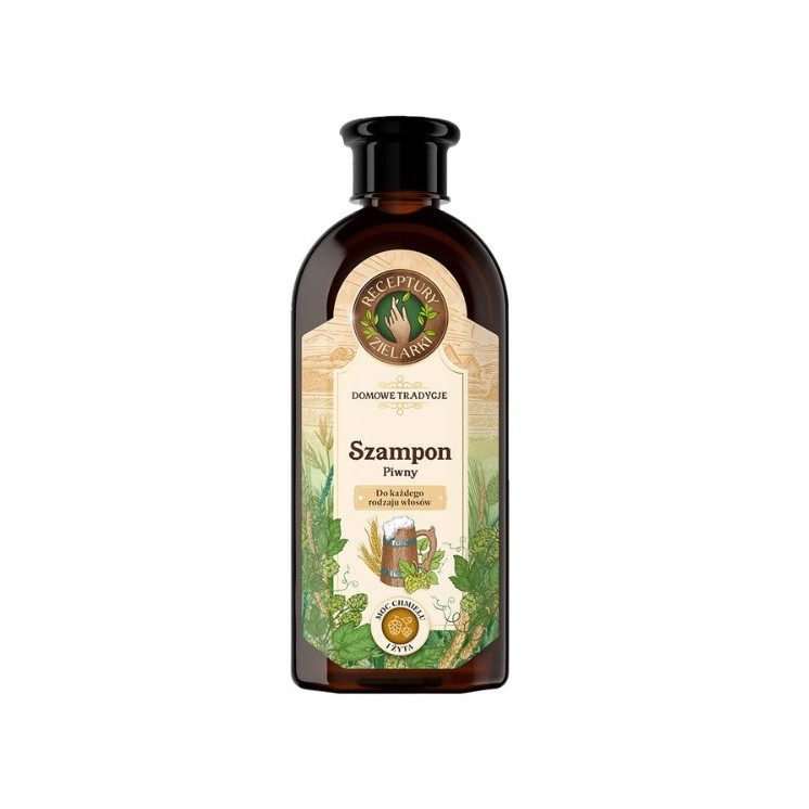 Herbalist's Recipes Beer shampoo for all hair types 350 ml