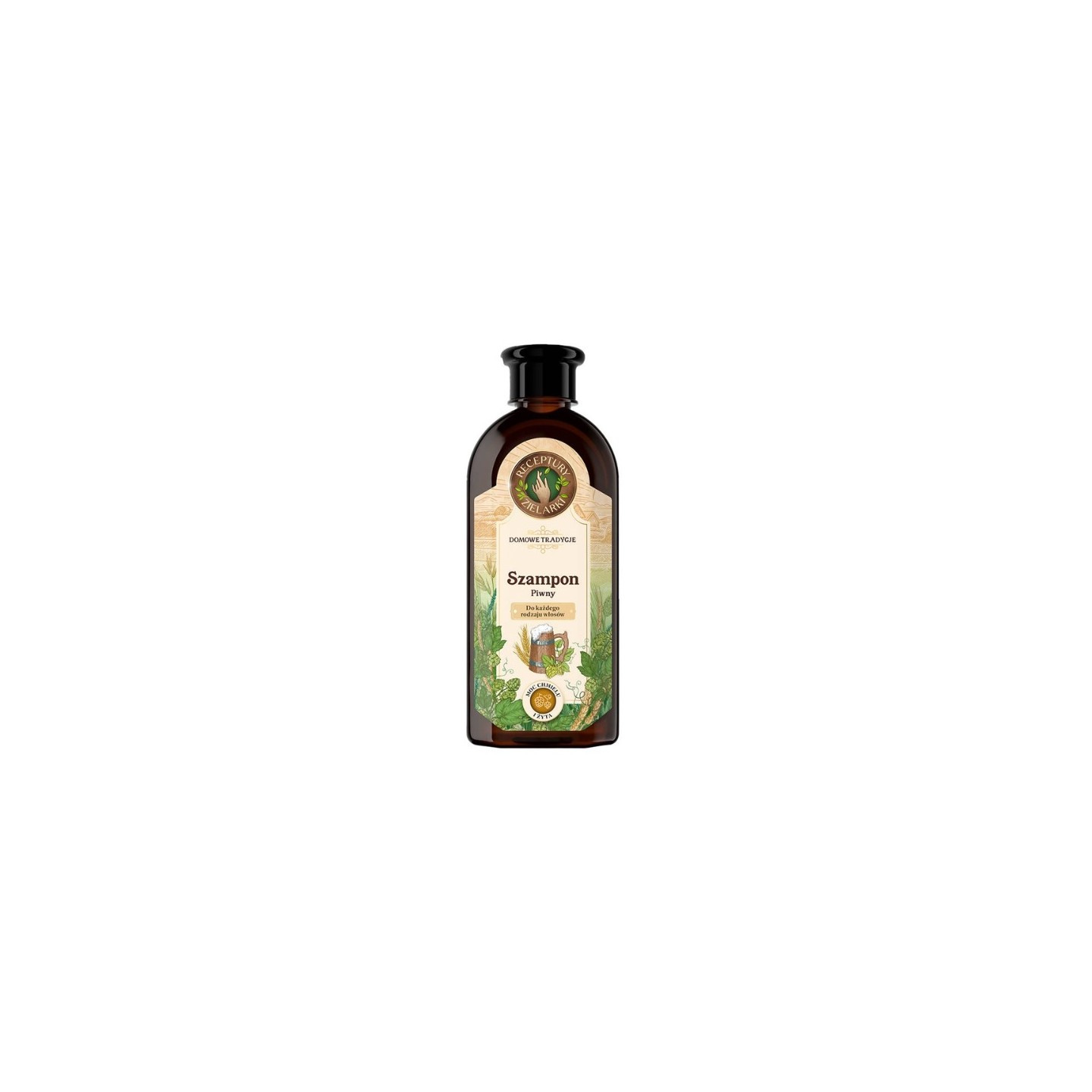 Herbalist's Recipes Beer shampoo for all hair types 350 ml