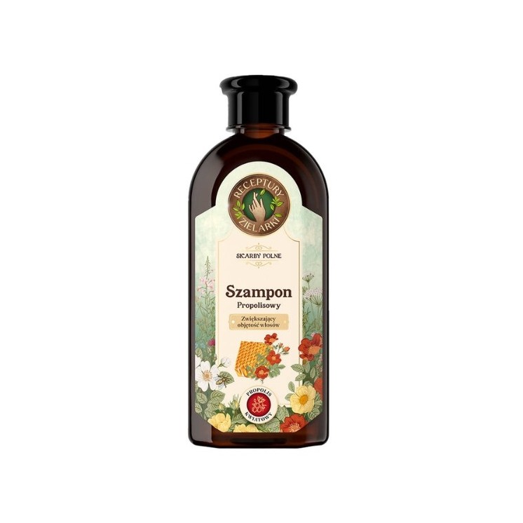 Recepten Herbalists Propolis shampoo voor meer haarvolume, bloemenpropolis, 350 ml