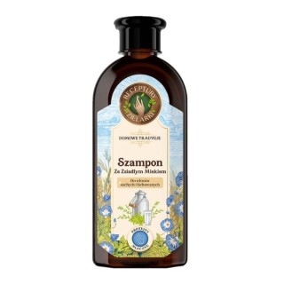 Zielarka's recepten Shampoo met zure melk voor droog en gekleurd haar 350 ml