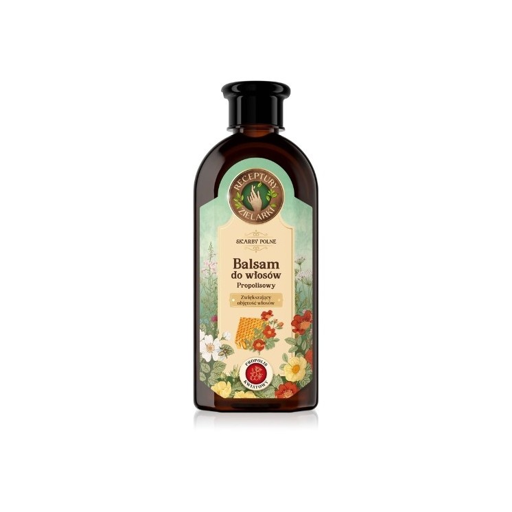 Herbalists' Recipes Haarbalsam für mehr Volumen, florales Propolis, 350 ml