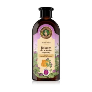 Receptury Zielarki Balsam do włosów ze skłonnością do wypadania Propolis łopianowy 350 ml