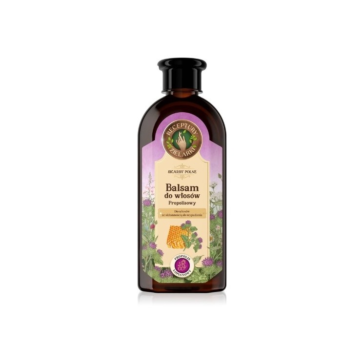 Herbalist's Recipes Balm for hair prone to falling out Burdock propolis 350 ml