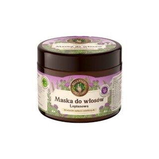 Herbalists' Recipes Burdock verzachtend masker voor droog en verzwakt haar 300 ml