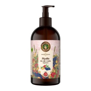 Herbalist's Recipes Natural berry hand and body soap refreshing 500 ml