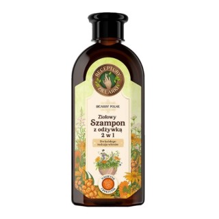 Herbalist's Recipes Herbal shampoo 2in1 for all hair types marigold and sea buckthorn 350 ml