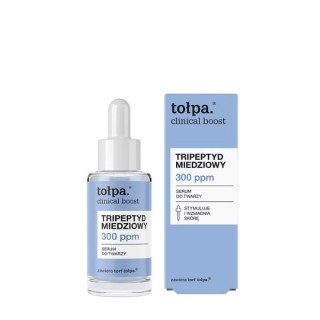 Tołpa Clinical Boost Ujędrniające Serum Do Twarzy Tripeptyd Miedziowy 30 ml