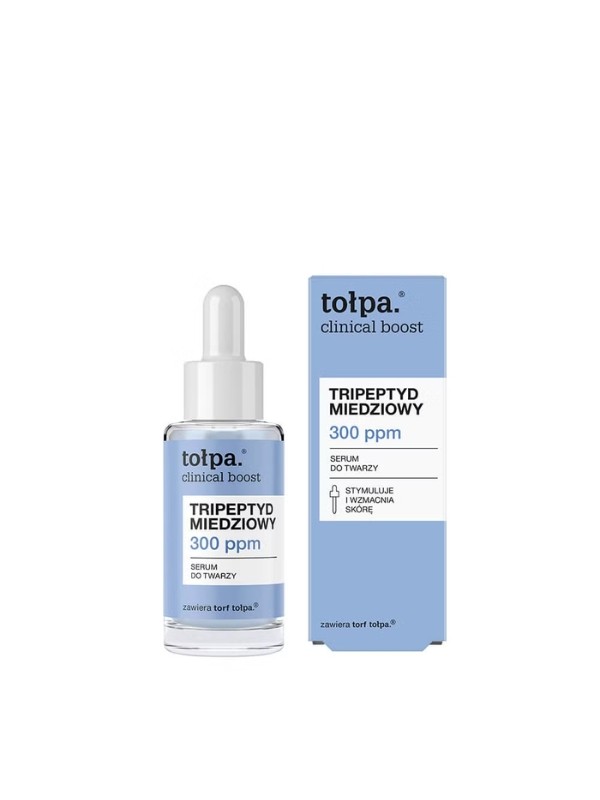 Tołpa Clinical Boost Ujędrniające Serum Do Twarzy Tripeptyd Miedziowy 30 ml