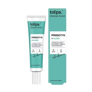 Tołpa Clinical Boost Kojący Łagodzący Krem Do Twarzy Prebiotyk i Aloes 40 ml