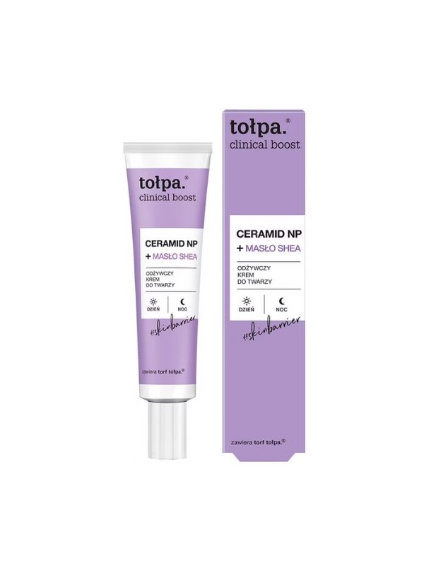 Tołpa Clinical Boost Voedende Gezichtscrème Ceramide NP en Sheaboter 40 ml