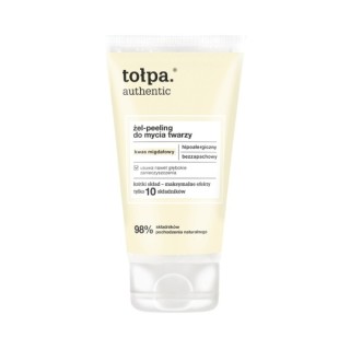 Tołpa Authentic Gel- Peeling Face Wash With Almond Acid 150 ml