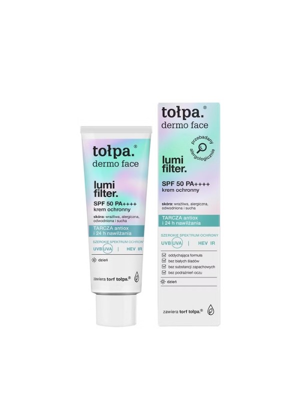 Tołpa Dermo face Lumi Filter Protective Cream SPF 50 PA++++ 40 мл