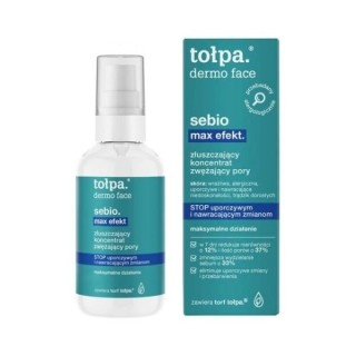 Tołpa Dermo Face Sebio Max Effect. Peeling Porenstraffendes Konzentrat 75 ml