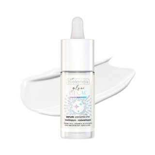 Bielenda Glaze & Glow Ceramic Serum зволожуюча та освітлююча ефект glazed skin 30 мл