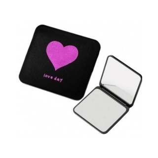 Miroir cosmétique élégant à ouverture ECARLA BLACK HEART