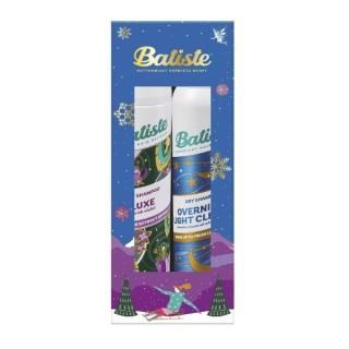 BATISTE Christmas Set Luxe Trockenshampoo 200 ml + Overnight Light Cleanse 200 ml