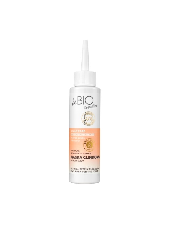 BeBio Cosmetics Scalp Care kleimasker voor de hoofdhuid 100 ml