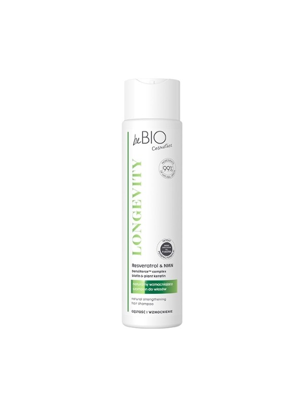 BeBio LONGEVITY Density and Strengthening Natural Hair Shampoo 300 ml