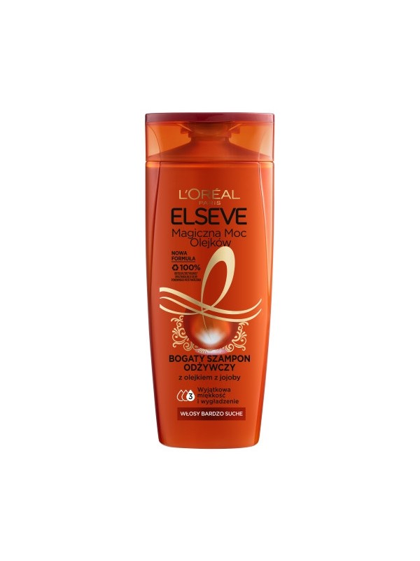 L'oreal Elseve Magiczna Moc of Oils rijke voedende haarshampoo 400 ml