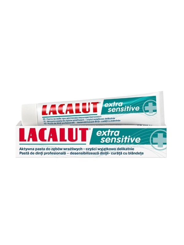 Зубна паста Lacalut Extra Sensitive 75 мл