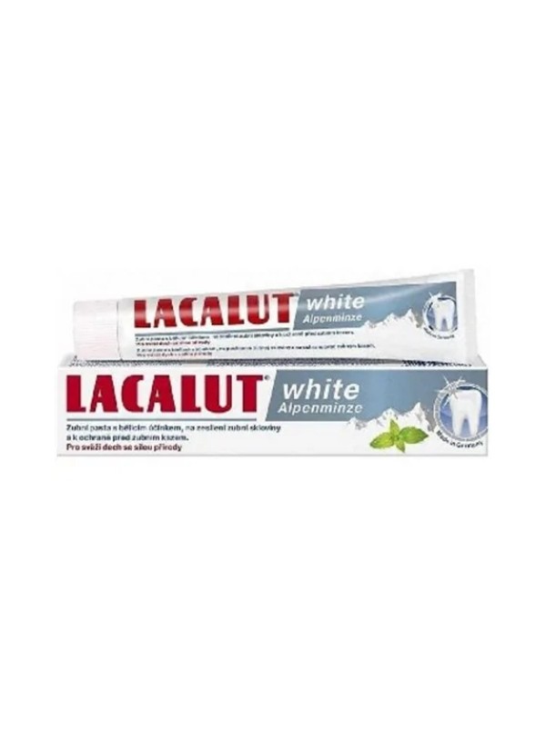 Lacalut Pasta do zębów White Alpenminze 75 ml