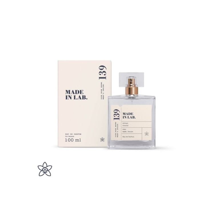 Made in Lab 139 ist ein Eau de Parfum, inspiriert von der ikonischen Made in Lab 139 ist ein Eau de Parfum, inspiriert von der ikonischen