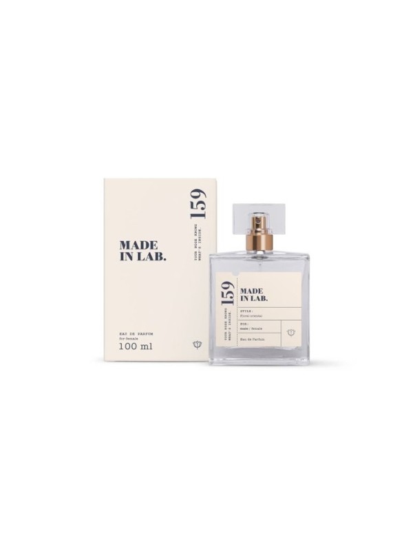 Made in Lab 159 is an eau de parfum for women inspired by the iconic Armani Si Intense.