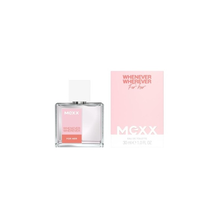 Eau de toilette Mexx Whenever Wherever For Her pour femme 30 ml