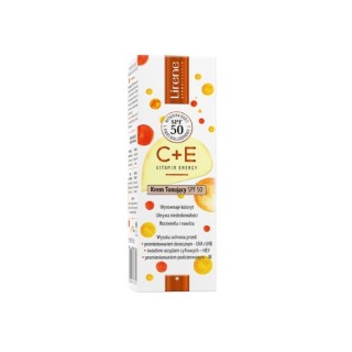 Lirene C+E Vitamin Energy Тонізуючий крем із захистом SPF50 30 мл