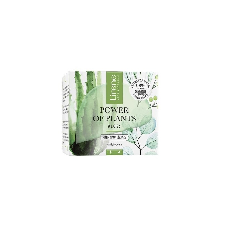 Lirene Power of Plants Aloë Vera Gezichtscrème 50 ml
