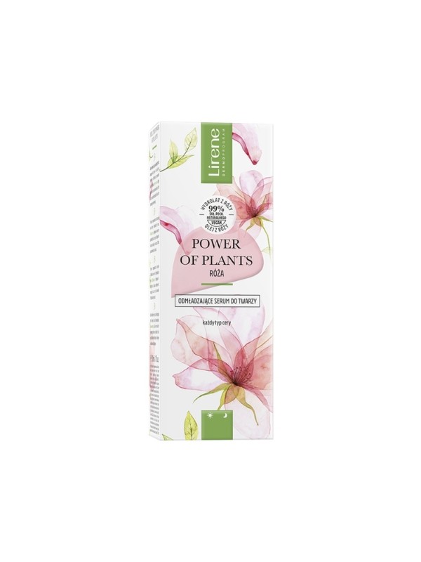 Lirene Power of Plants verjongend gezichtsserum Roos 30 ml