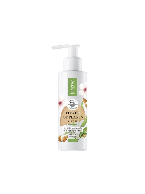 Lirene Power of Plants make-up verwijderaarolie-gel Amandel 145 ml