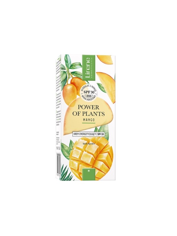 Lirene Power of Plants Mango energetisierende Gesichtscreme 50 ml