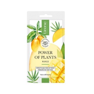 Lirene Power of Plants energetyzująca maska do twarzy Mango 17 g