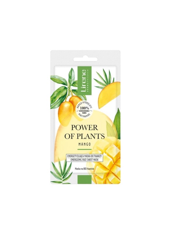 Lirene Power of Plants Energizing Face Mask Mango 17g