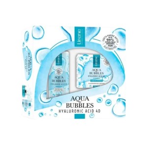 Lirene Aqua Bubbles Подарунковий набір Крем для обличчя + Тонік для обличчя 200 мл