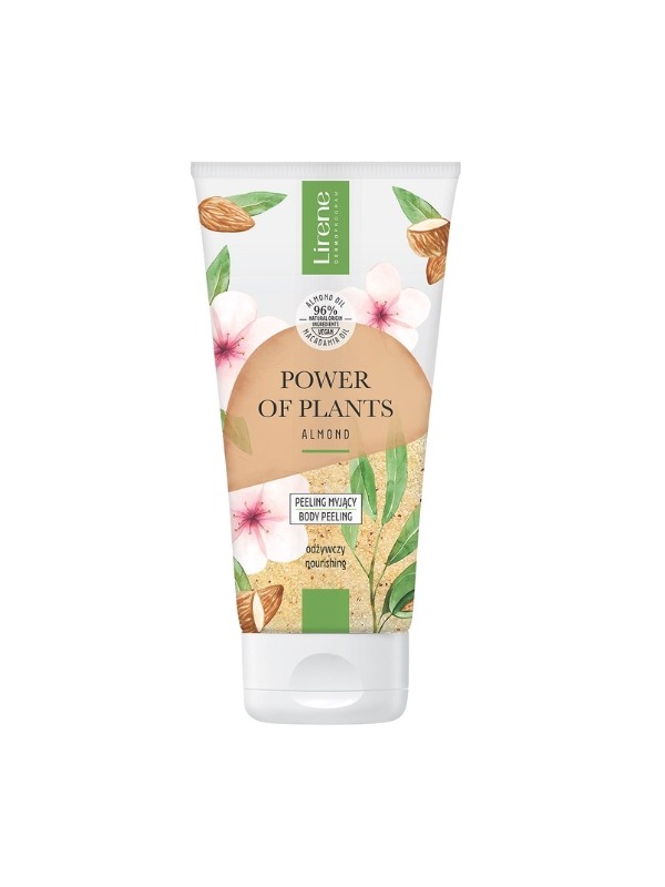 Очищаючий peeling Lirene Power of Plants Мигдаль 175 мл