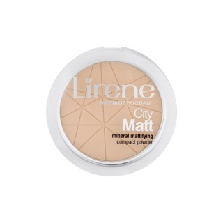 Lirene City Matt Mineral Mattifying Compact Powder 01 Прозора 9 г