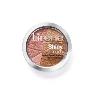 Lirene Minerale bronzer met blush voor ovale modellering van het gezicht 9 g