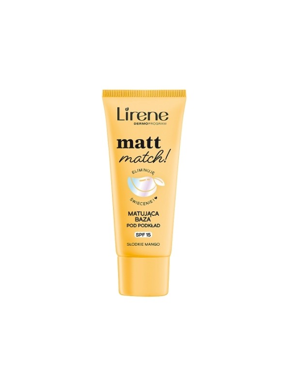 Lirene Matt Match! Mattifying foundation base Sweet Mango 30 ml