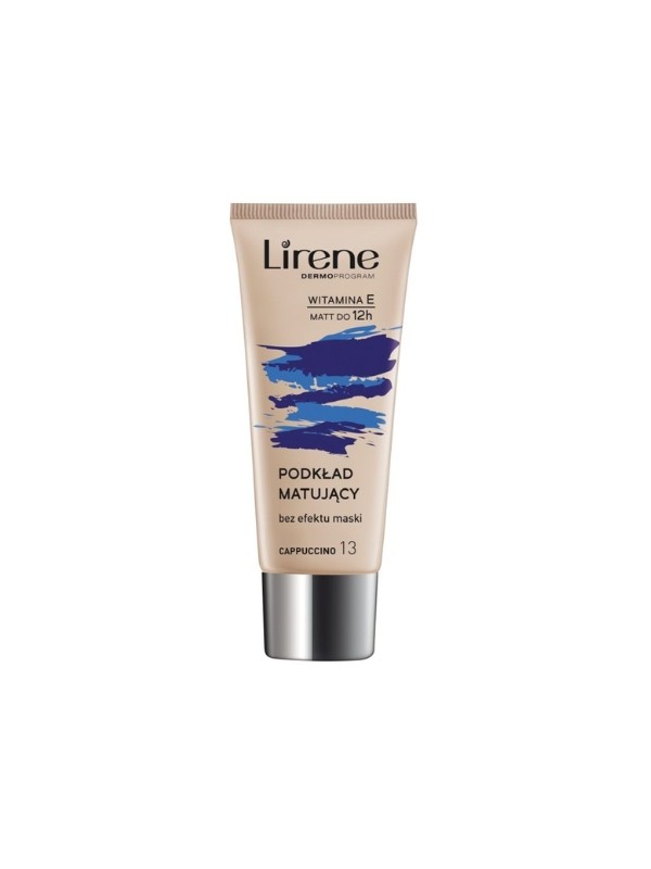 Lirene Nature Matte fluid matujący do twarzy 13 Cappuccino 30 ml