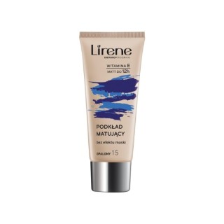 Матовий флюїд для обличчя Lirene Nature Matte 15 Tanned 30 мл