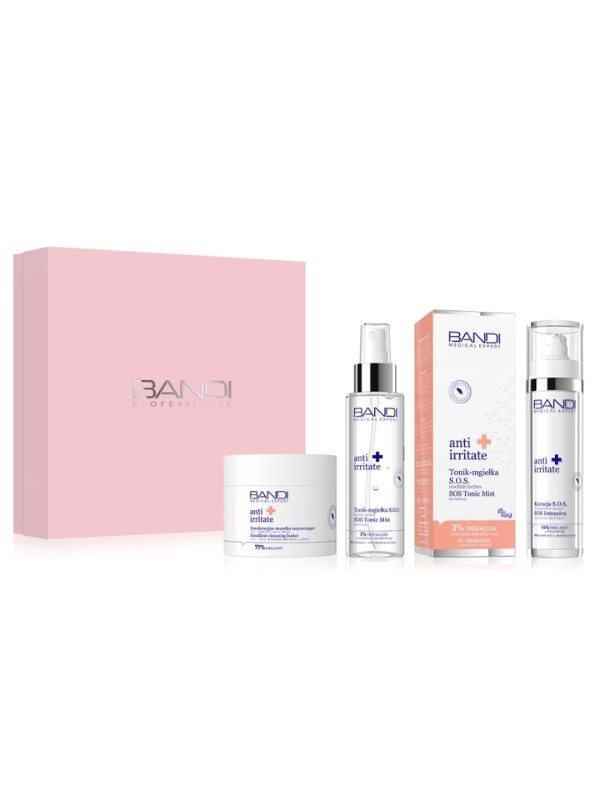 Bandi Medical Expert Anti Irritate Set Emollient butter 90 мл + Інтенсивний заспокійливий засіб 50 мл SOS mist toner