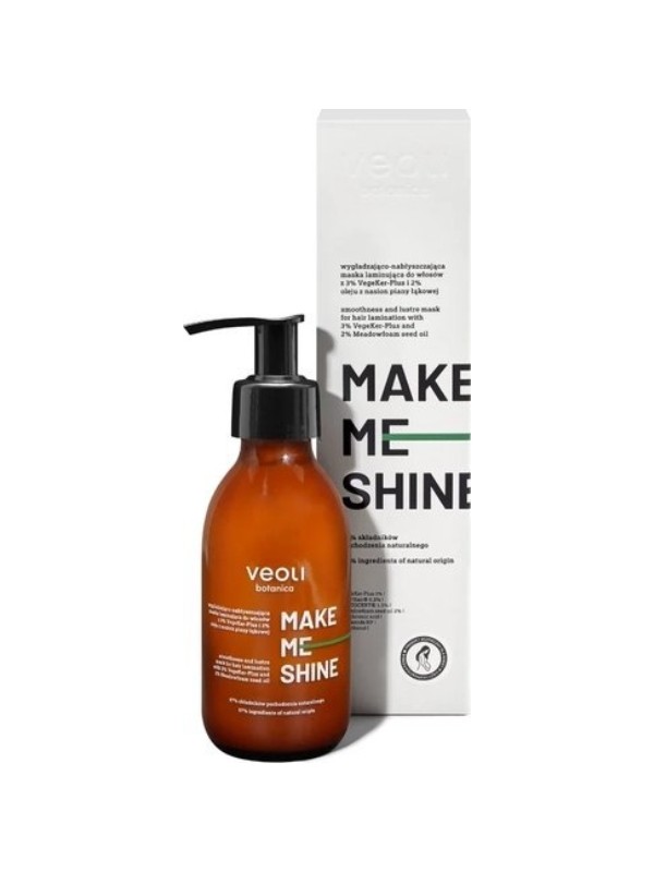 Veoli Botanica Make Me Shine Laminerend Haarmasker 140 ml