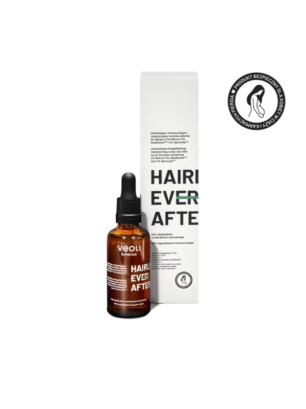 Veoli Botanica Hairly Ever After stimulerende-versterkende-regenererende olie hoofdhuidlotion 50 ml