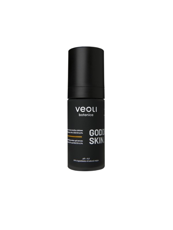 Veoli Botanica Goddess Skin Brightening and Soothing Face Serum with Ascorbic Acid 10% and EGCG 5 % 30 ml